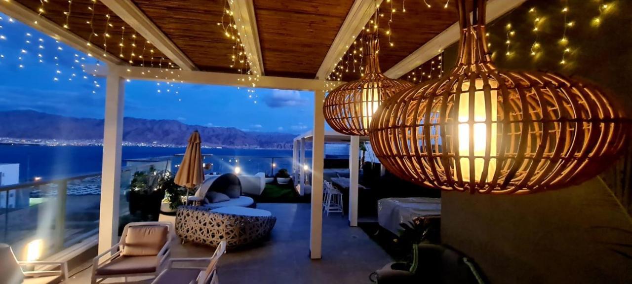 Appartamento Penthouse Bay View Eilat Esterno foto